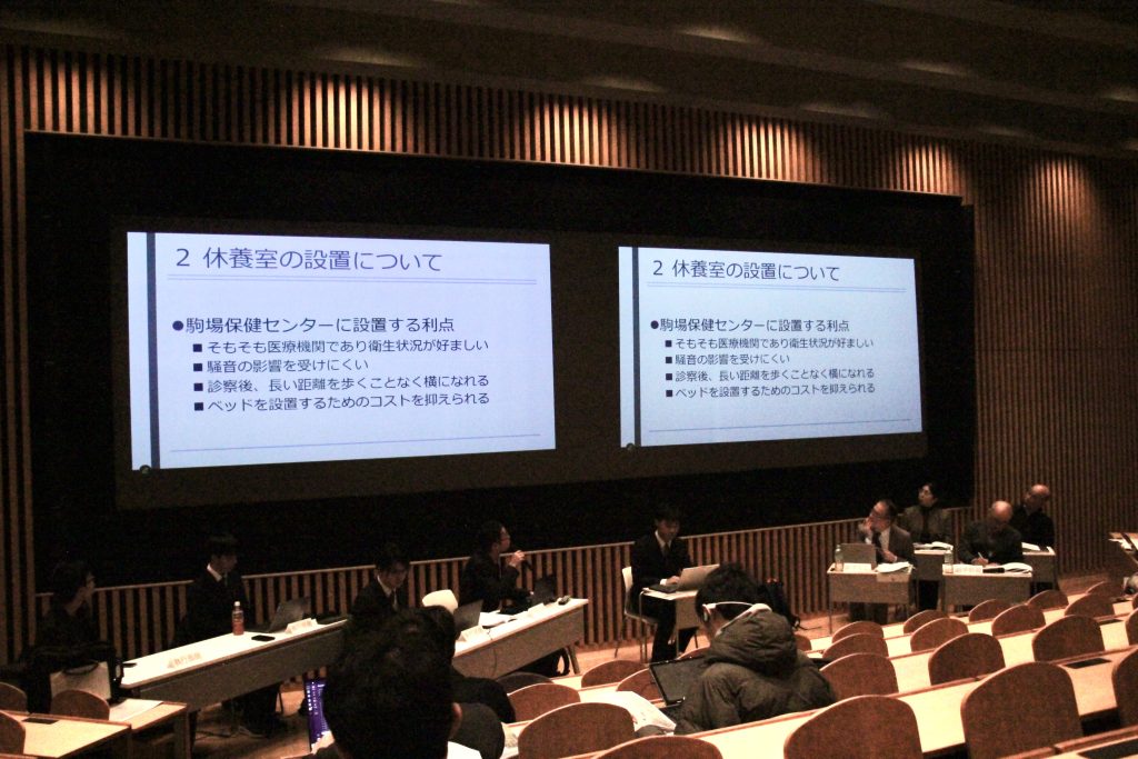 2024年東大教養学部の学生交渉の様子